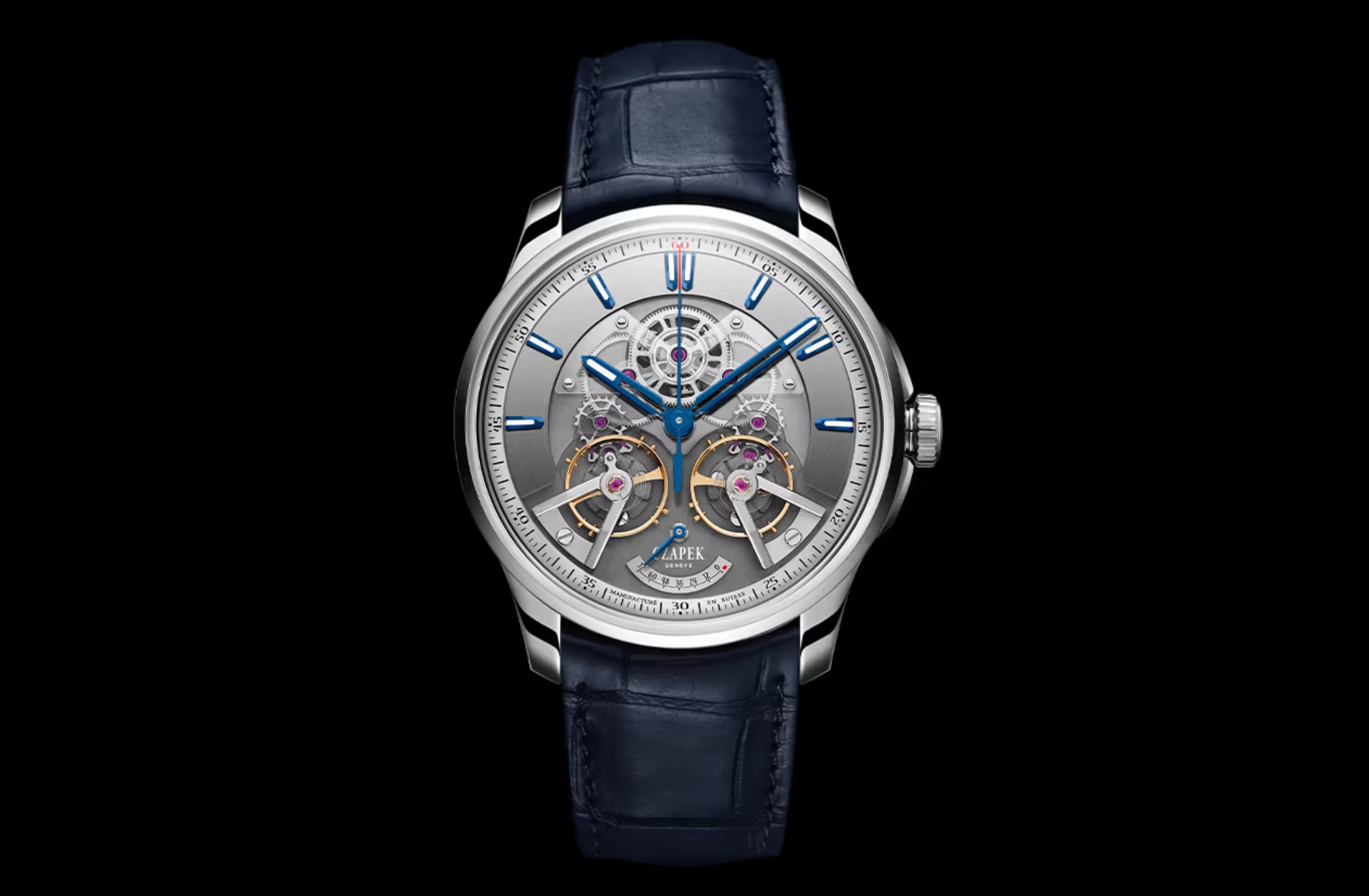 Czapek Introduces the New Place Vendôme Complicité Timepiece in Stardust Cobalt